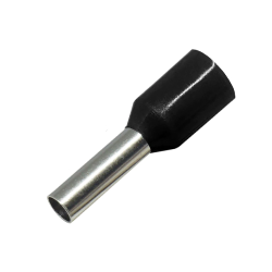 F25008B 14AWG (8mm Pin) Insulated Ferrules - Black