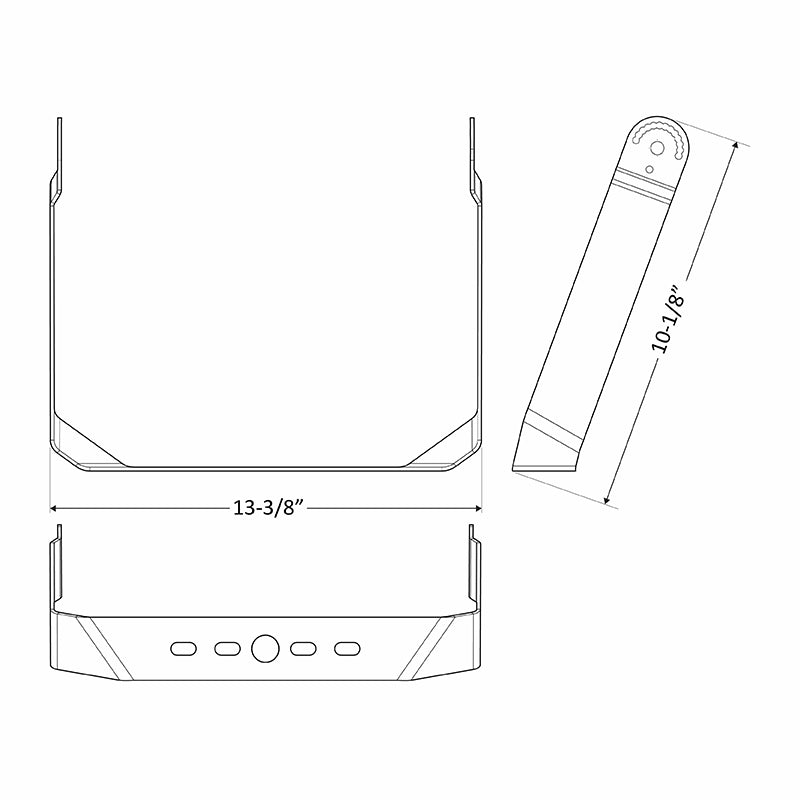 LFX-TR-B U Bracket for LFX"XL" & LFX-XXL & LFXPRO "XL" Series