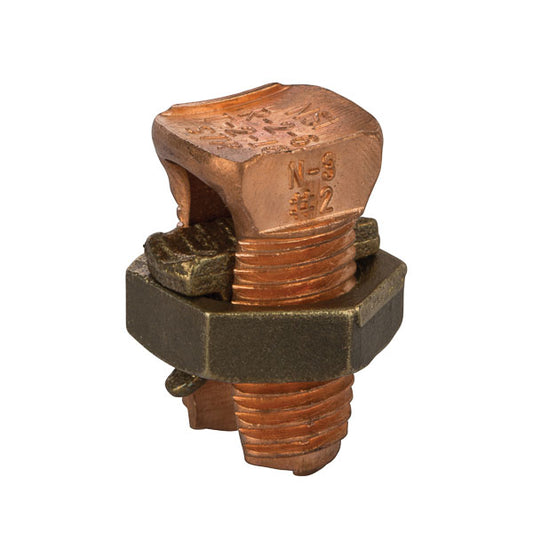 2 AWG Copper Spit Bolt