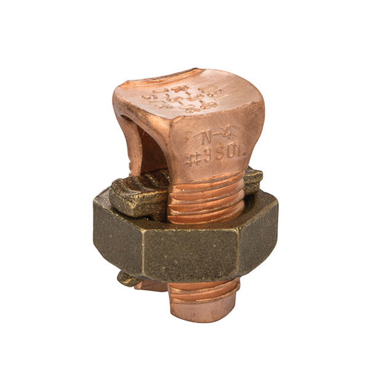 4 AWG Copper Split Bolt