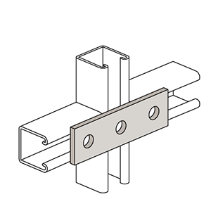 5-3/8" Three Hole Splice Plate