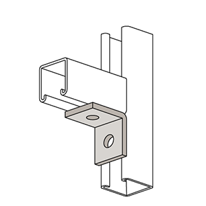 2" x 1-7/8" Two-Hole End Connector