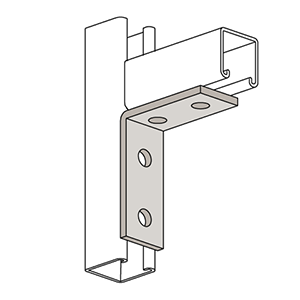 3-3/4" x 3-7/8" Four-Hole Corner Connector