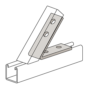 45° Four-Hole Closed Angle