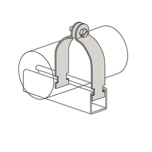 1/2" EMT Strut Clamps