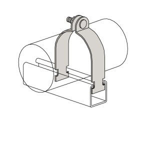 1/2" Rigid Strut Clamp