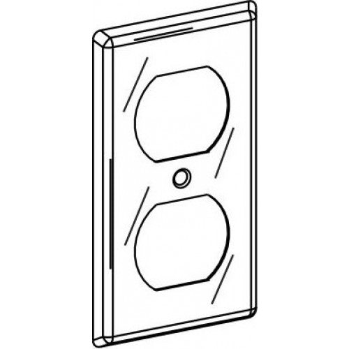 HBC-DR Handy Box Duplex Receptacle Cover