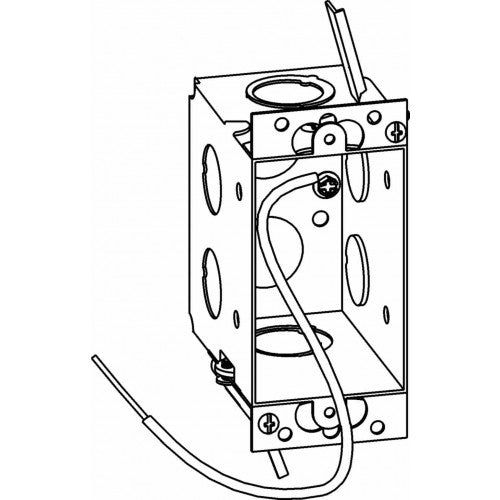 SGM-1 2-3/4” Deep, Gangable 1-Gang Old Work Switch Box